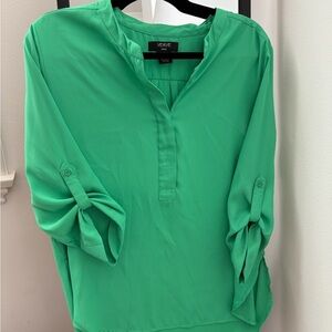Women's Green Blouse